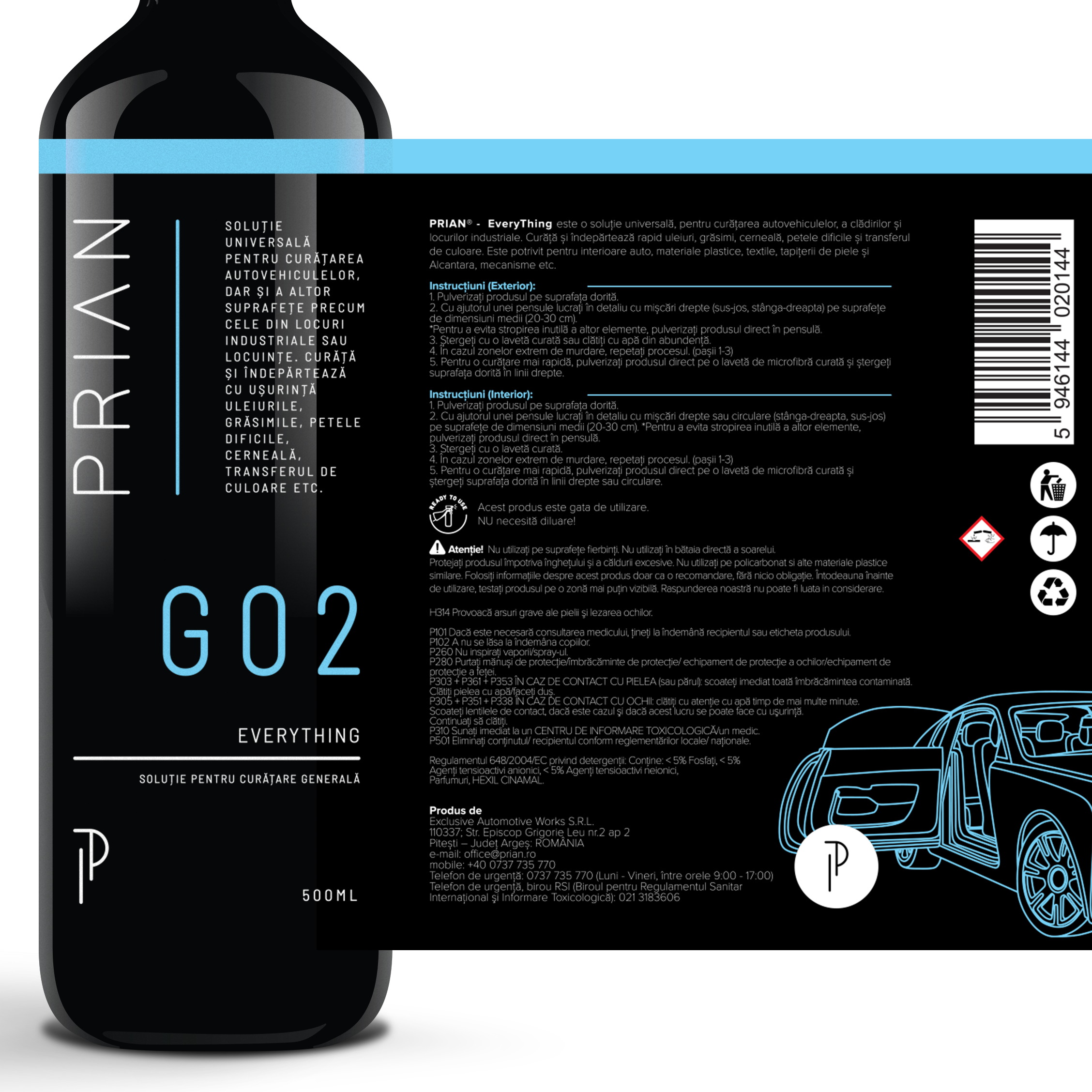 Soluție pentru curățare generală (All Purpose Cleaner) | G02